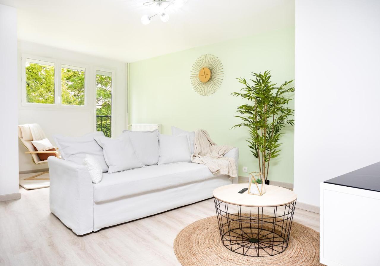Lecosymelunais : Parking Gratuit + Balcon Amenage Melun Exterior foto