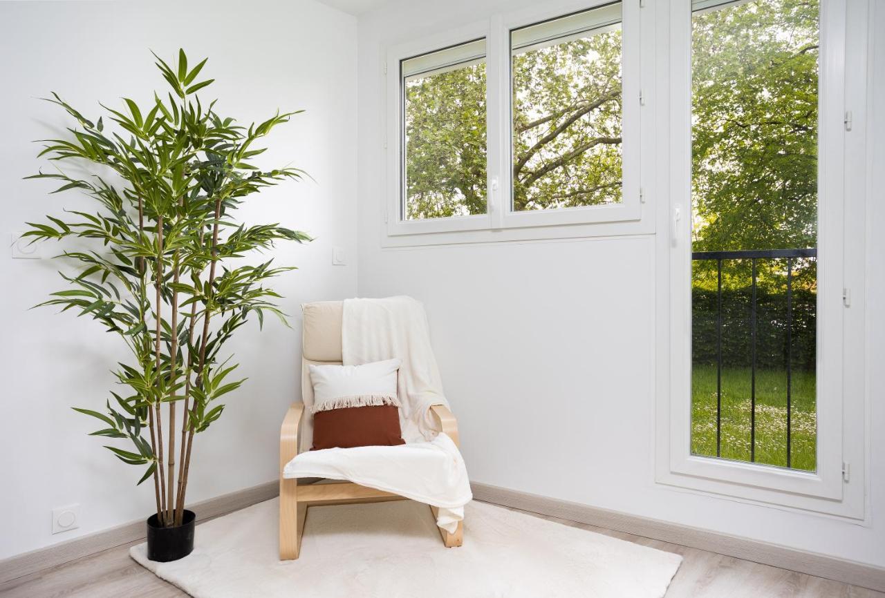 Lecosymelunais : Parking Gratuit + Balcon Amenage Melun Exterior foto